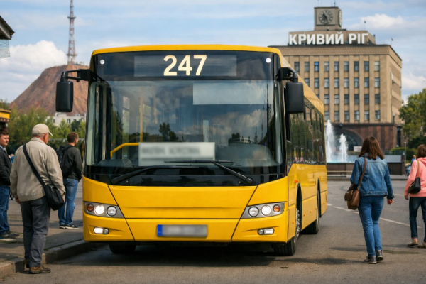 247 автобус Кривой Рог