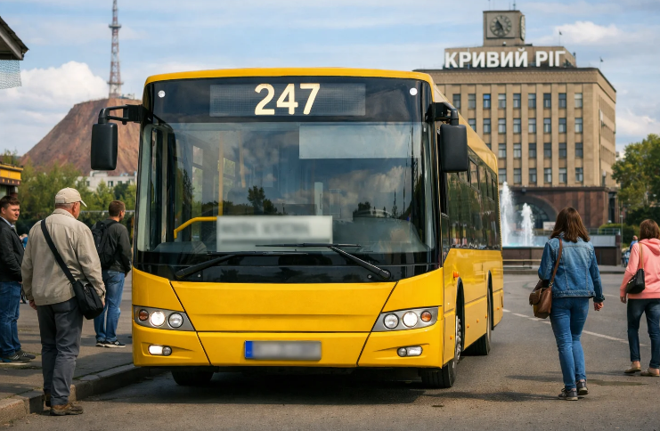 247 автобус Кривой Рог