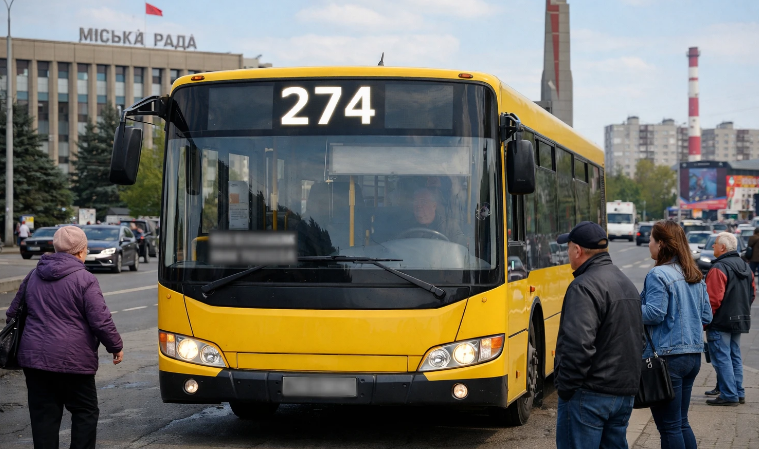 274 автобус Кривой Рог